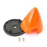 Plastic Spinner 70mm Orange